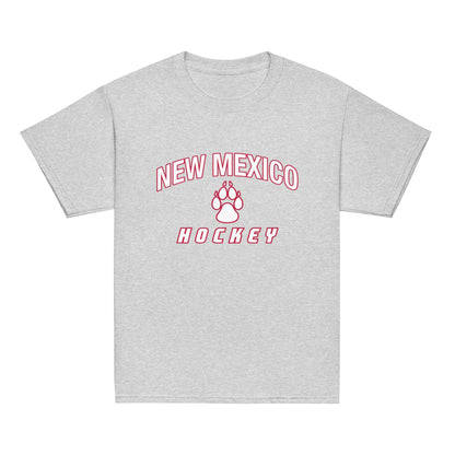Classic | Youth T Shirt | Lobo Women’s Ice Hockey | Script Logo