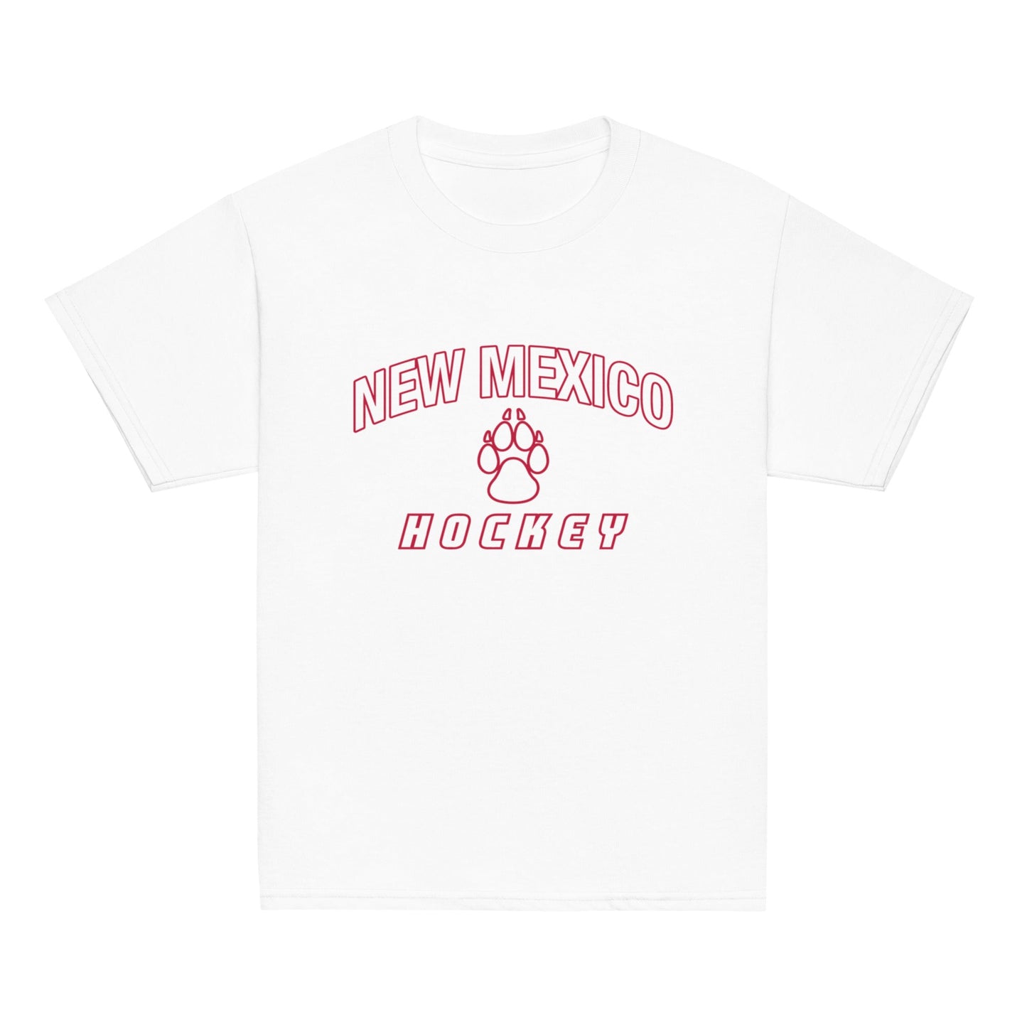 Classic | Youth T Shirt | Lobo Women’s Ice Hockey | Script Logo