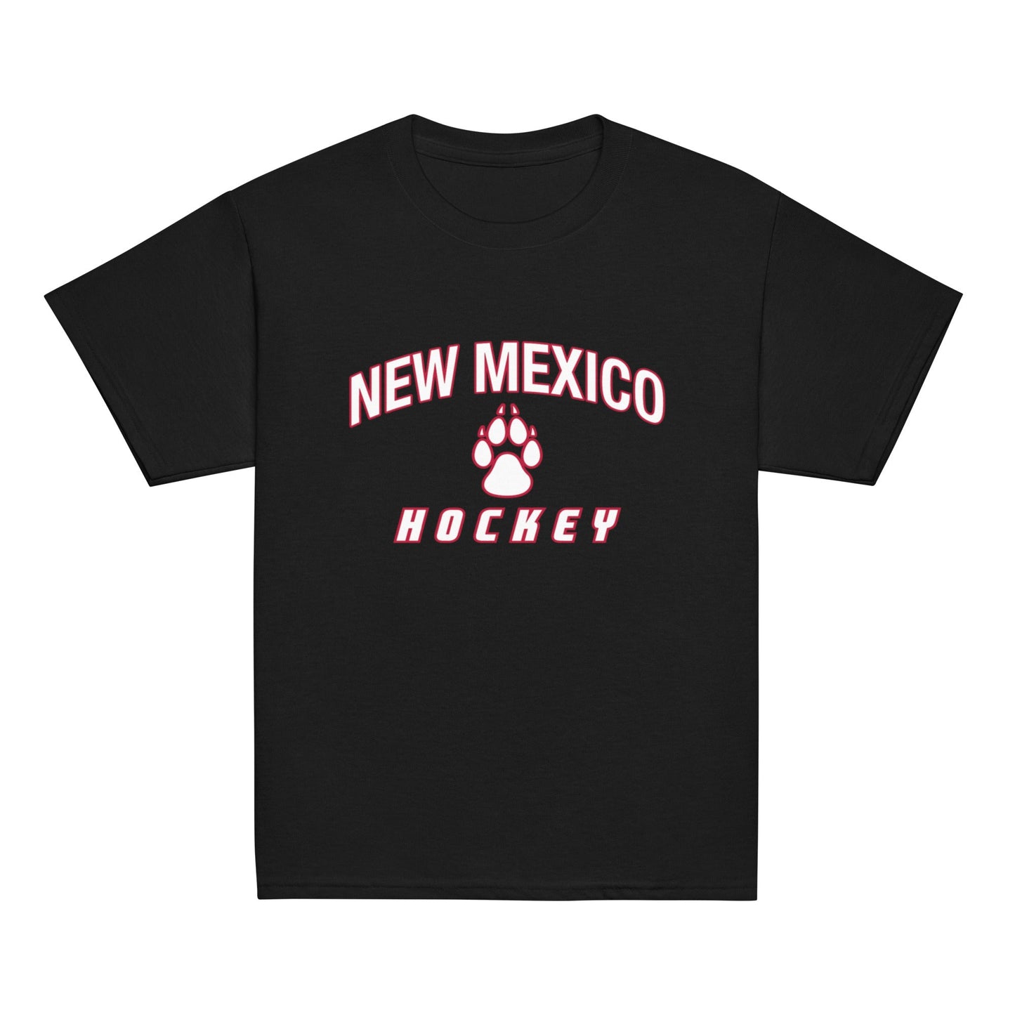 Classic | Youth T Shirt | Lobo Women’s Ice Hockey | Script Logo