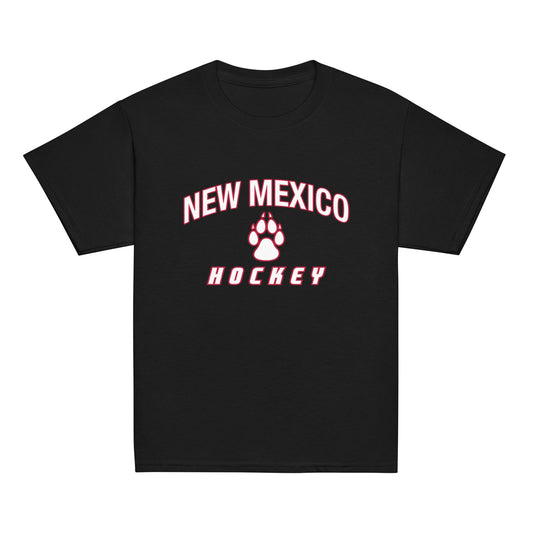 Classic | Youth T Shirt | Lobo Women’s Ice Hockey | Script Logo