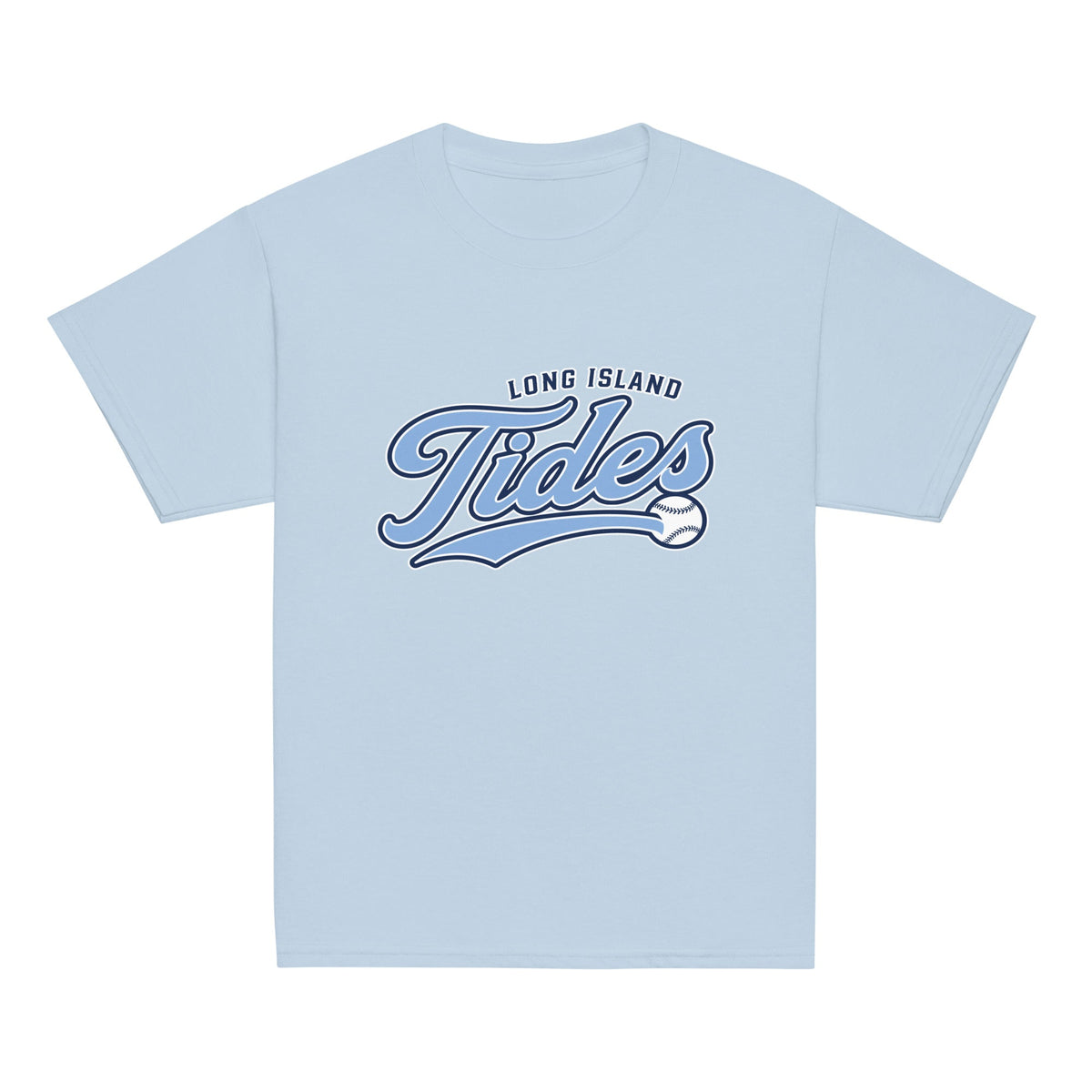 Classic | Youth T Shirt | Long Island Tides Baseball | Athletics Logo