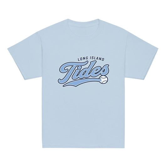 Classic | Youth T Shirt | Long Island Tides Baseball | Athletics Logo