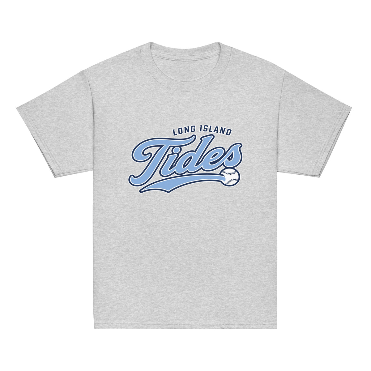 Classic | Youth T Shirt | Long Island Tides Baseball | Athletics Logo