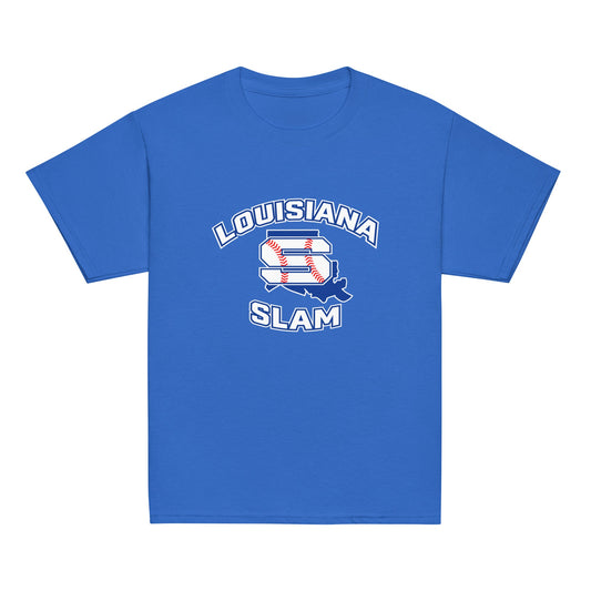 Classic | Youth T Shirt | Louisiana Slam Baseball | Emblem Logo