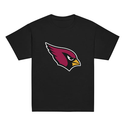 Classic | Youth T Shirt | Lowell W Lacrosse | Redwing Mascot Logo
