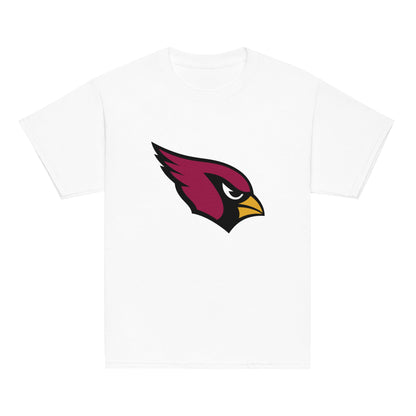 Classic | Youth T Shirt | Lowell W Lacrosse | Redwing Mascot Logo