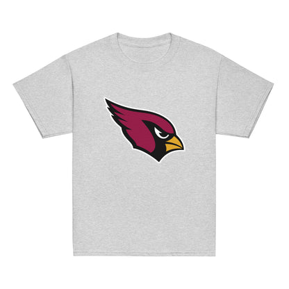 Classic | Youth T Shirt | Lowell W Lacrosse | Redwing Mascot Logo