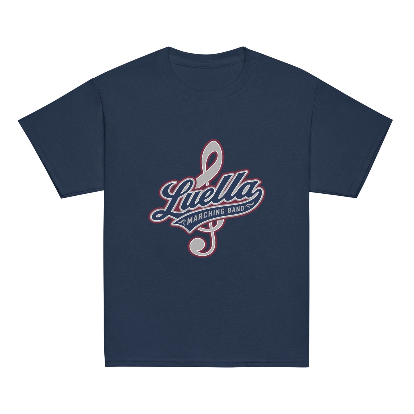 Classic | Youth T Shirt | Luella High School Marching Band | Crest Logo