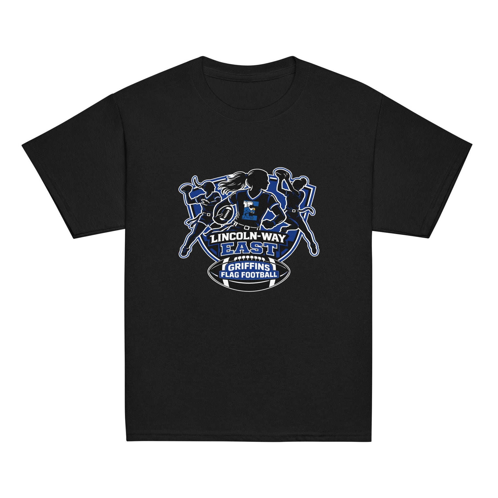 Classic | Youth T Shirt | LWE Flag Football | Athletics Logo