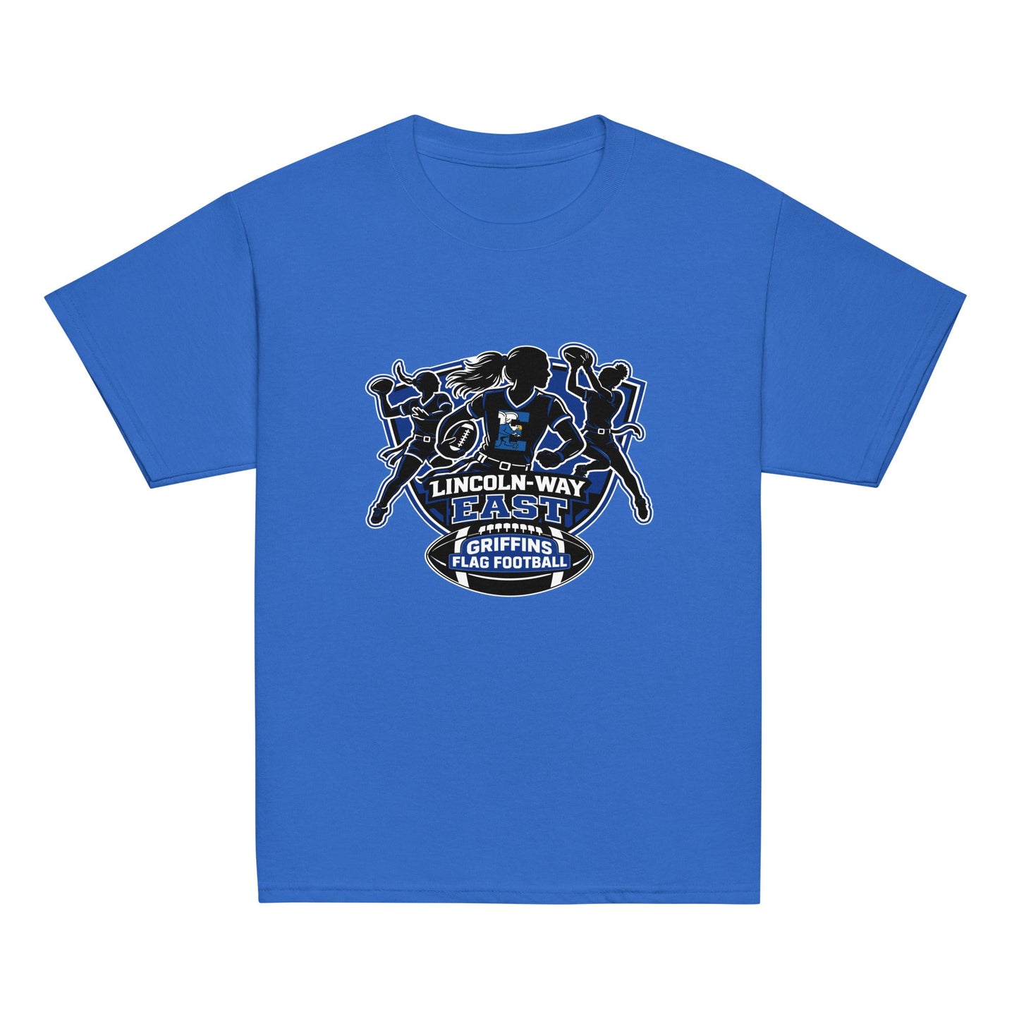 Classic | Youth T Shirt | LWE Flag Football | Athletics Logo