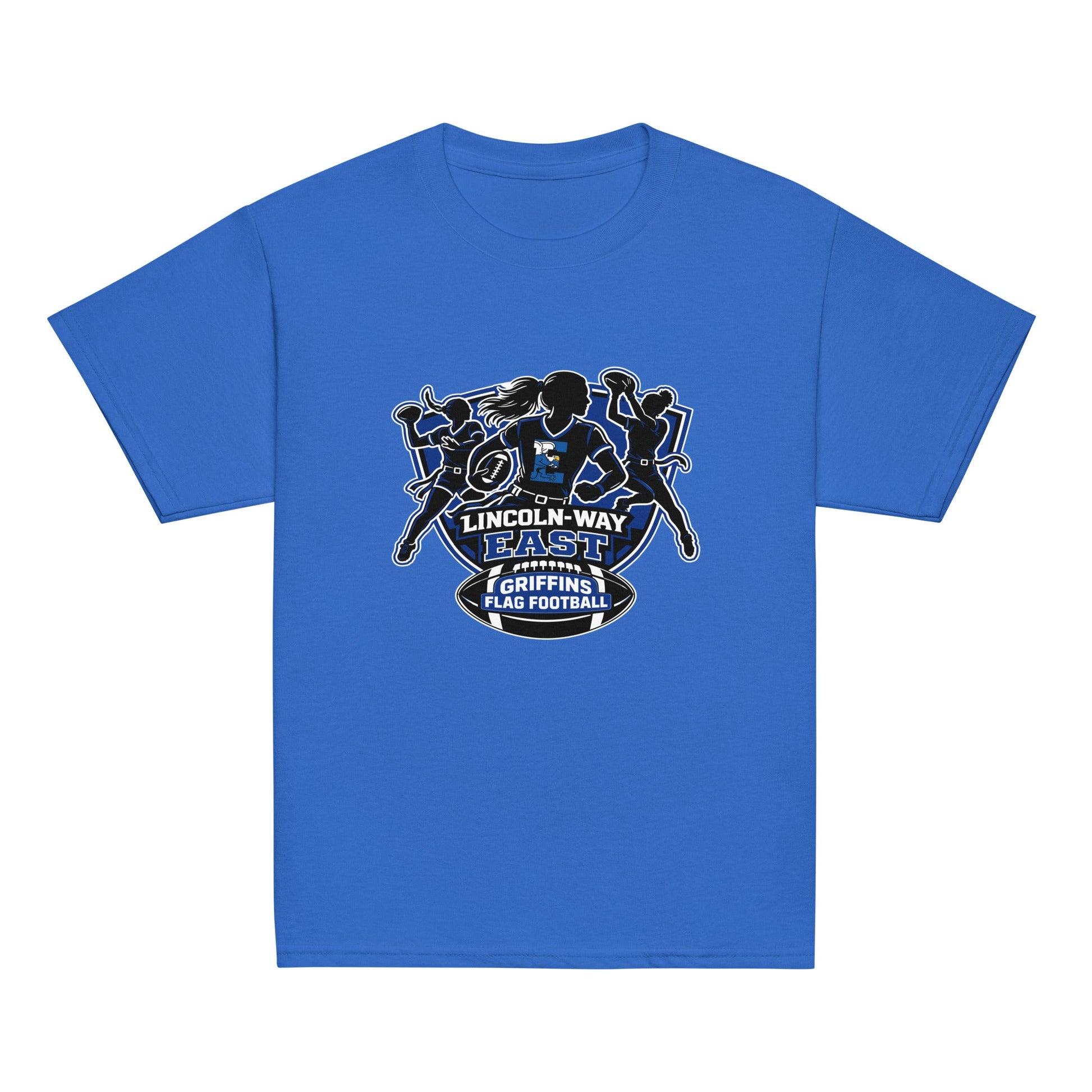 Classic | Youth T Shirt | LWE Flag Football | Athletics Logo