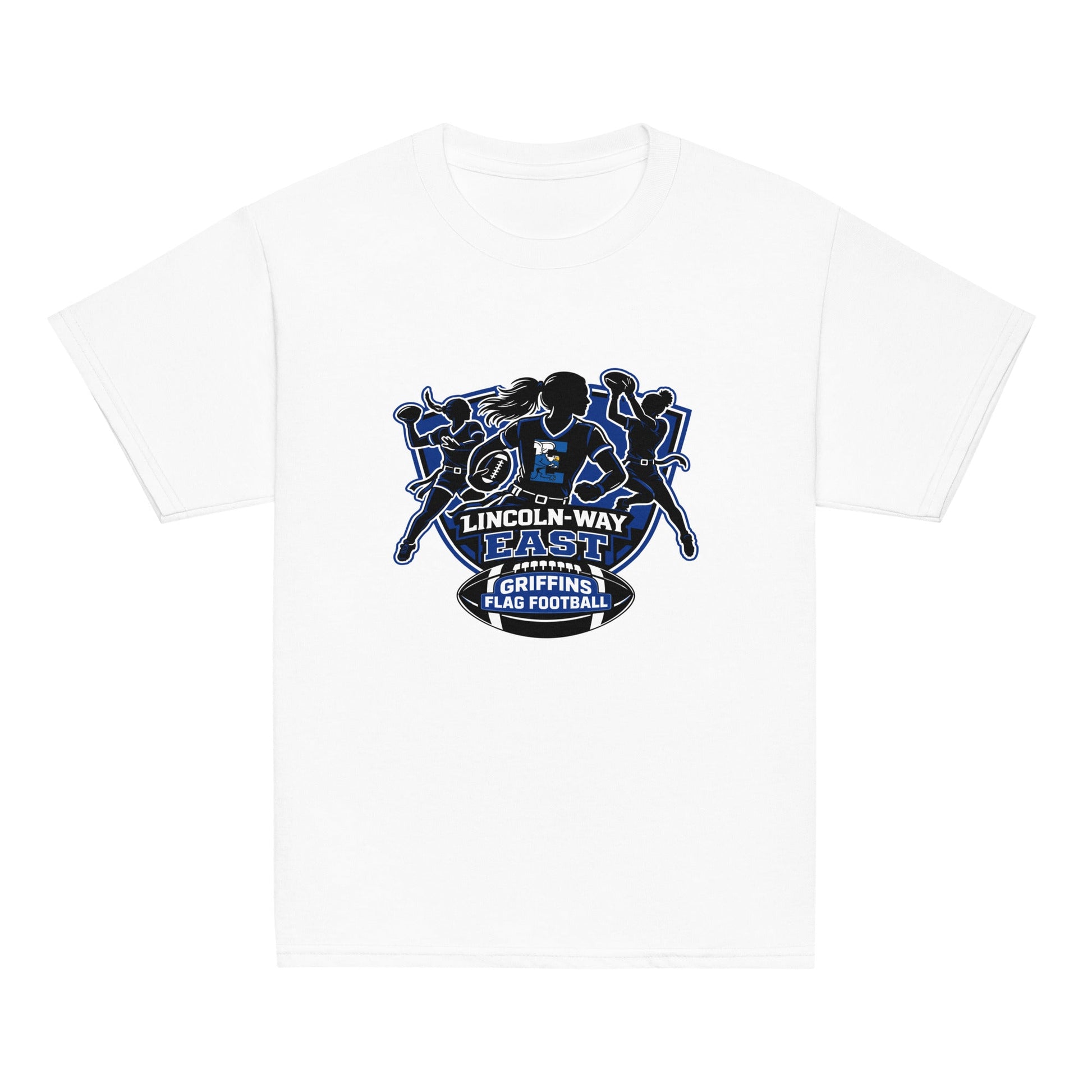 Classic | Youth T Shirt | LWE Flag Football | Athletics Logo