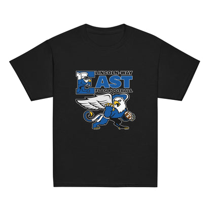 Classic | Youth T Shirt | LWE Flag Football | Vanguard Logo