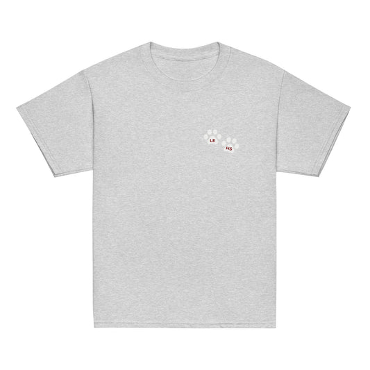 Classic | Youth T Shirt | Lynn English Cheerleading | Paws Logo