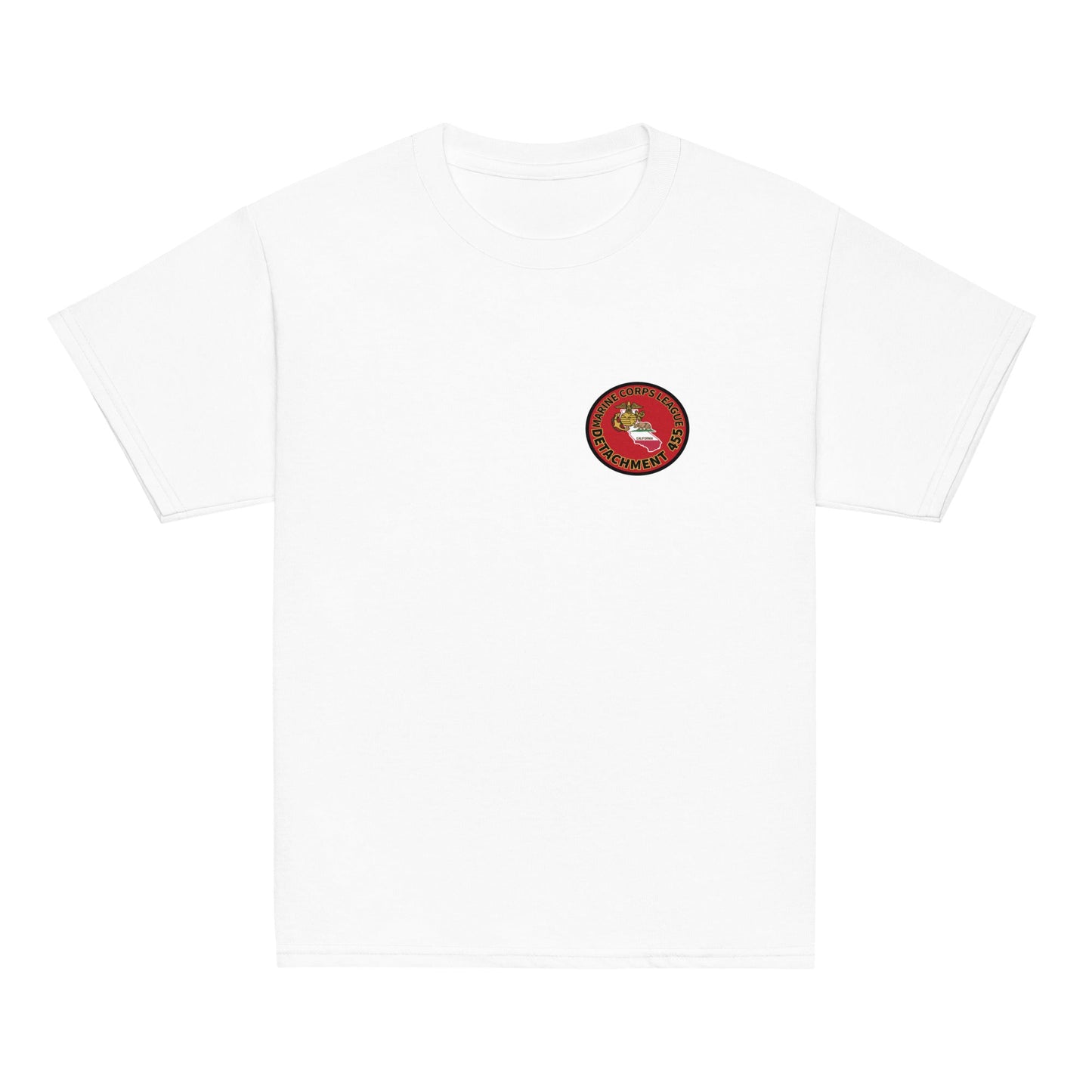Classic | Youth T Shirt | Marine Corps League kings County Det 455 | Badge Logo