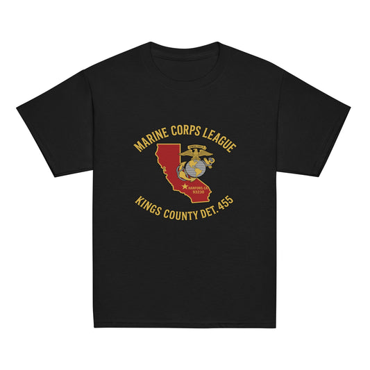 Classic | Youth T Shirt | Marine Corps League kings County Det 455 | Crest Logo