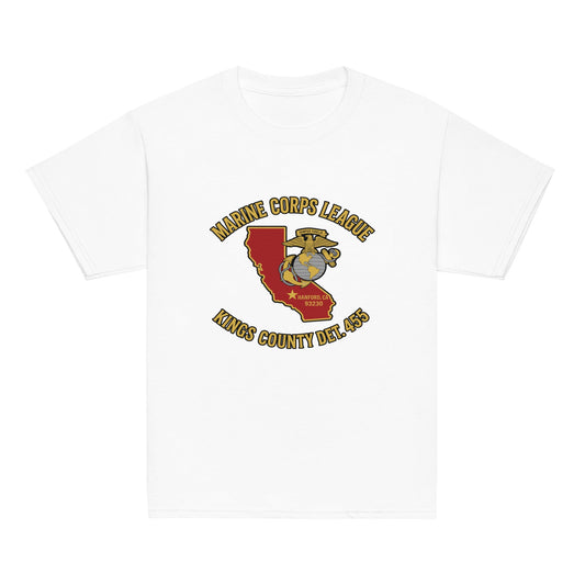 Classic | Youth T Shirt | Marine Corps League kings County Det 455 | Crest Logo