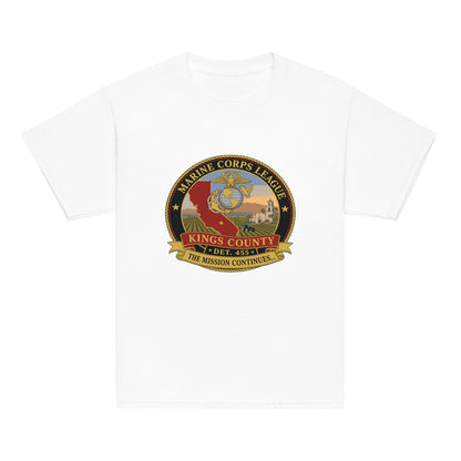 Classic | Youth T Shirt | Marine Corps League kings County Det 455 | Shield Logo
