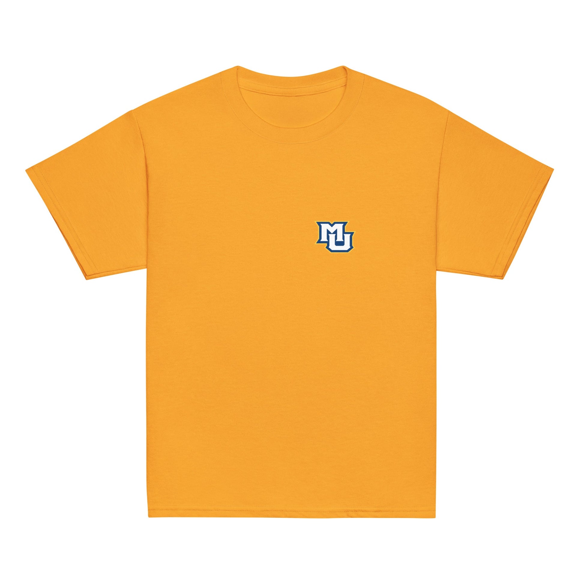 Classic | Youth T Shirt | Marquette University Women's Hockey | MU Mark Backprint Logo