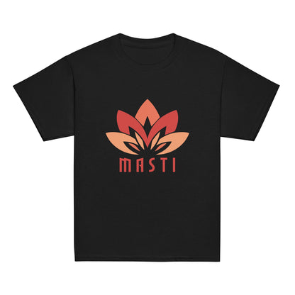 Classic | Youth T Shirt | MASTI | Lotus Logo