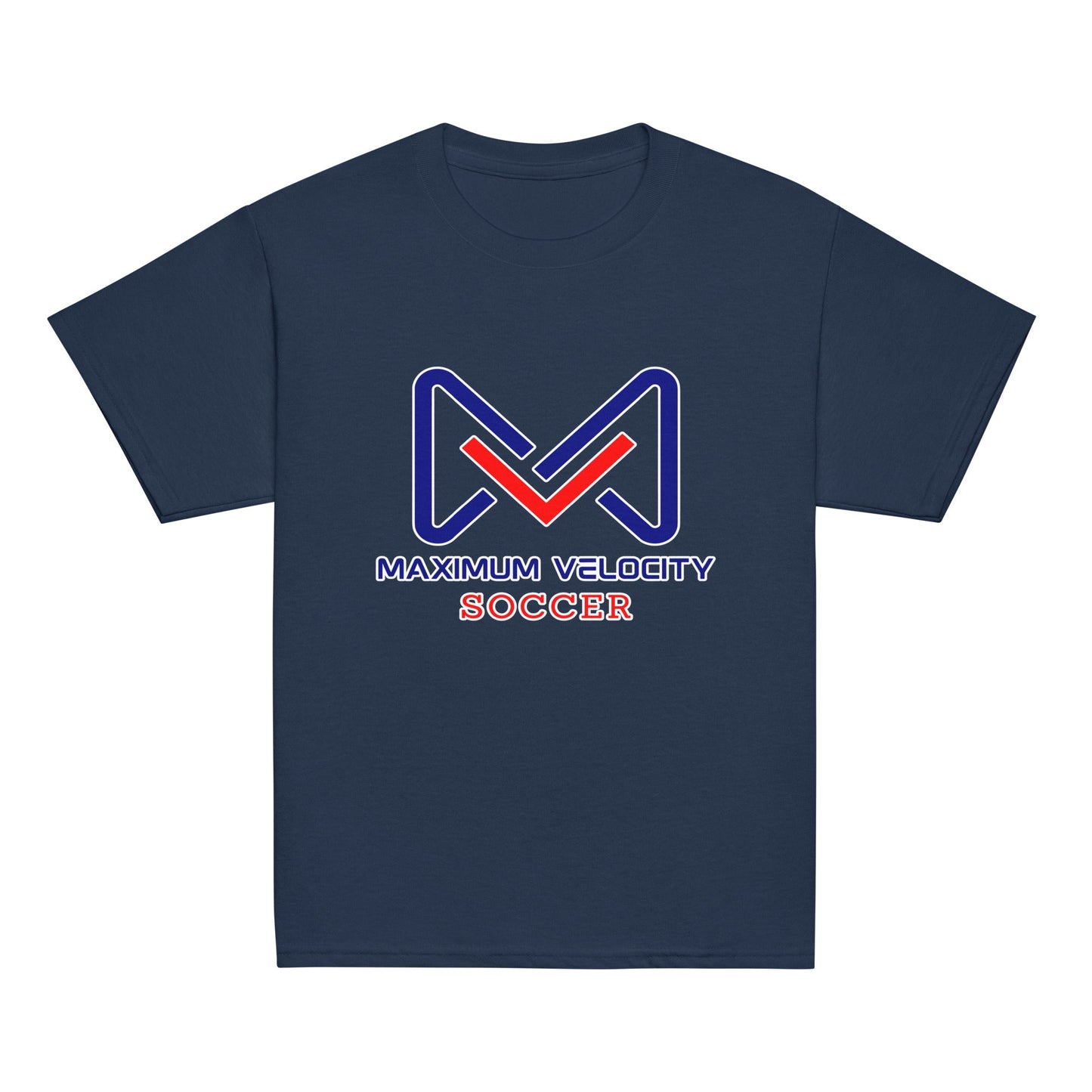 Classic | Youth T Shirt | Maximum Velocity Youth Sports | Crest Logo