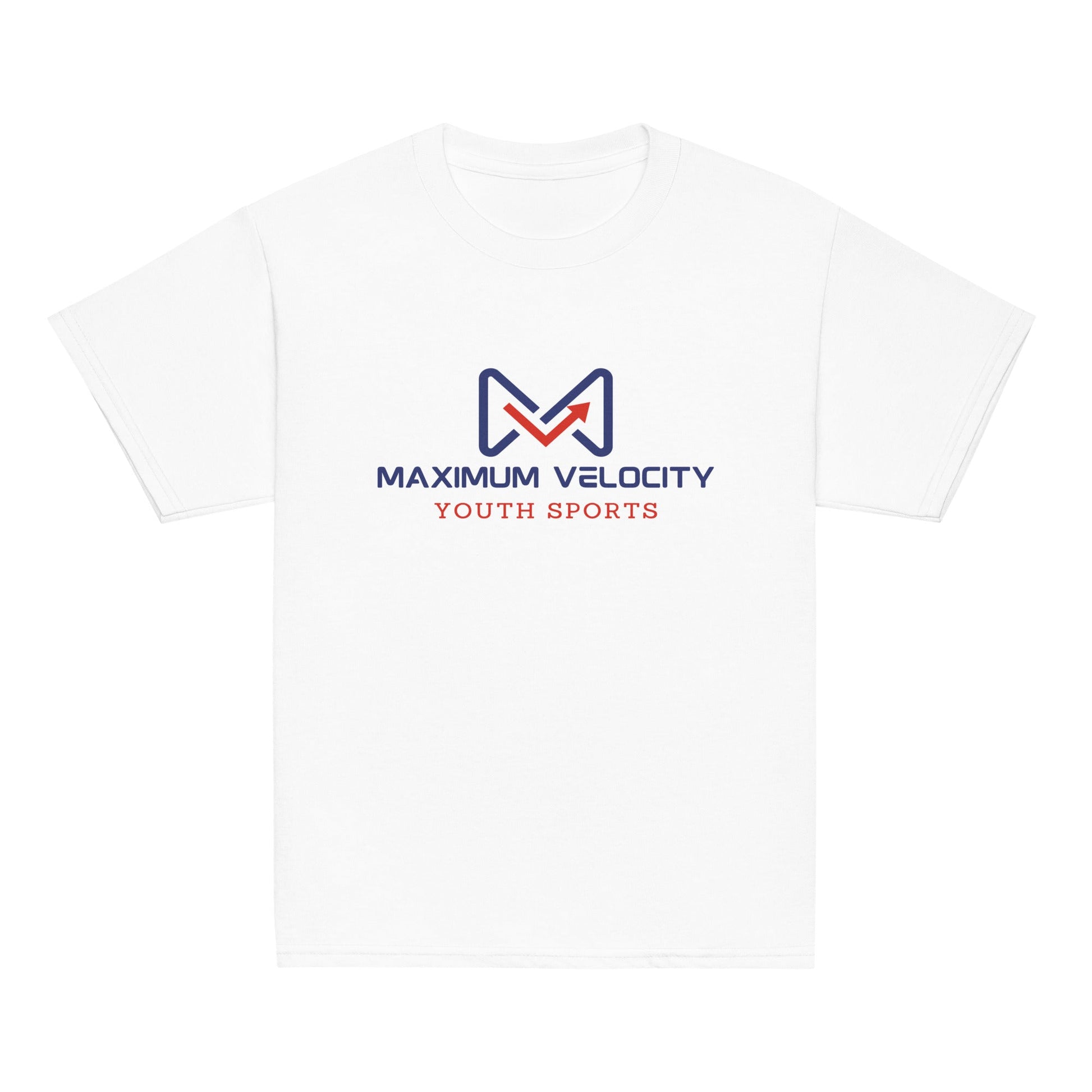 Classic | Youth T Shirt | Maximum Velocity Youth Sports | Emblem Logo