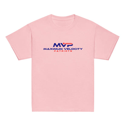 Classic | Youth T Shirt | Maximum Velocity Youth Sports | Vanguard Logo