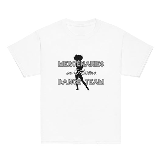 Classic | Youth T Shirt | Mercenaries in Motion Dance Team | Silhouette Logo