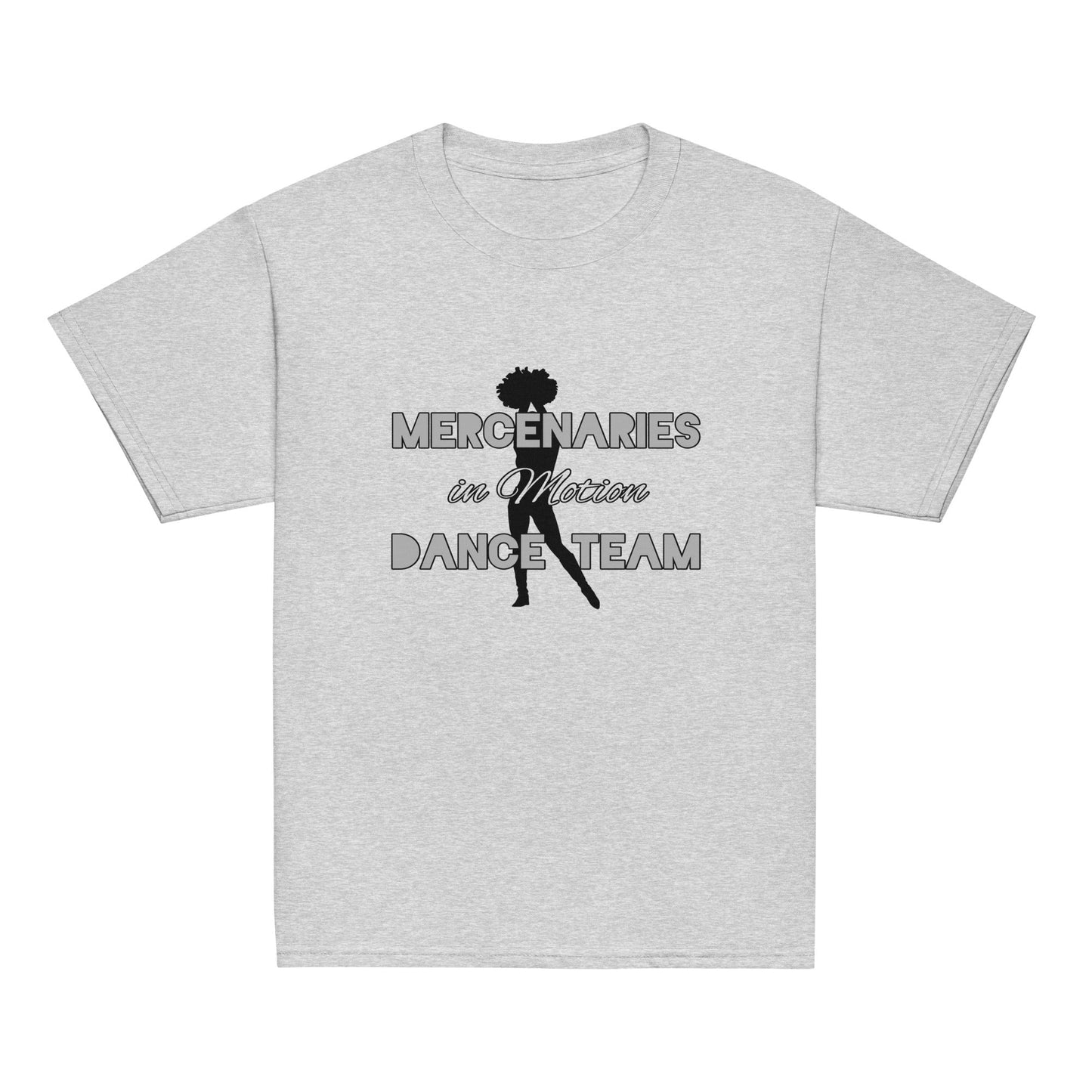 Classic | Youth T Shirt | Mercenaries in Motion Dance Team | Silhouette Logo
