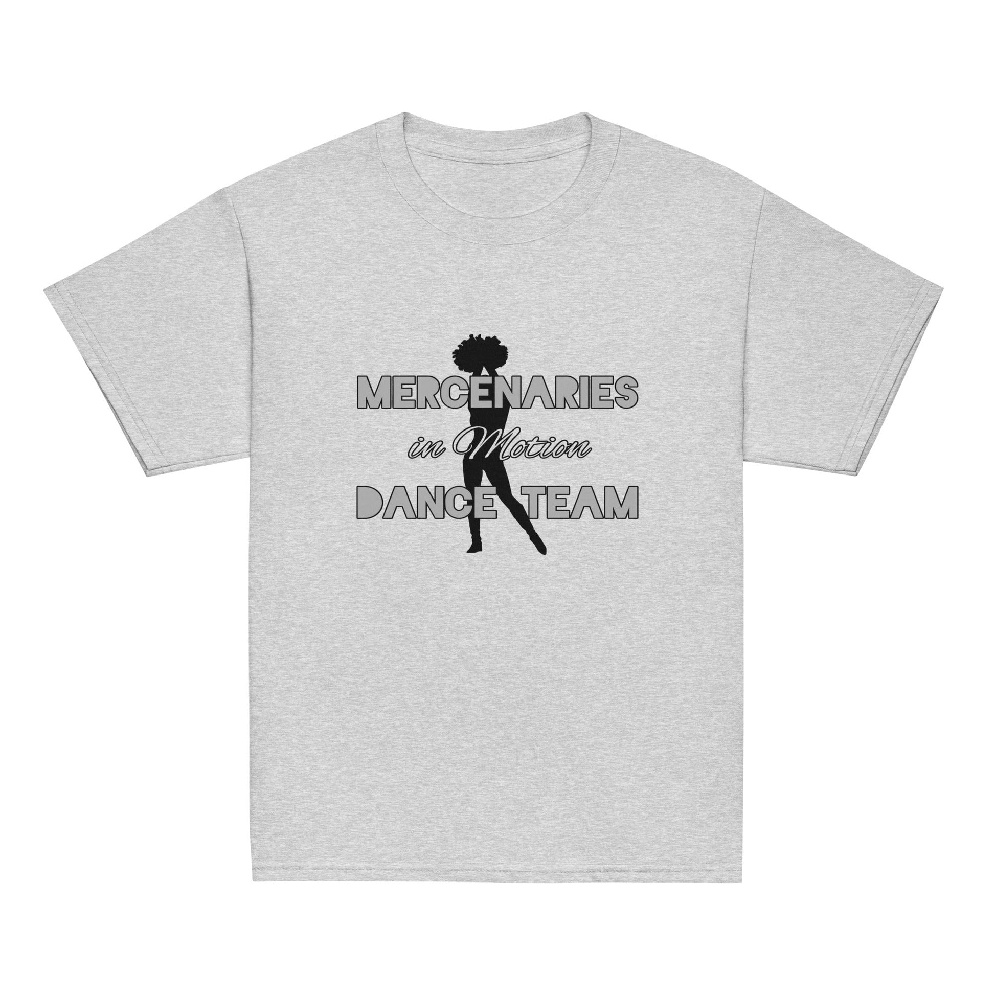 Classic | Youth T Shirt | Mercenaries in Motion Dance Team | Silhouette Logo