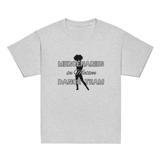 Classic | Youth T Shirt | Mercenaries in Motion Dance Team | Silhouette Logo