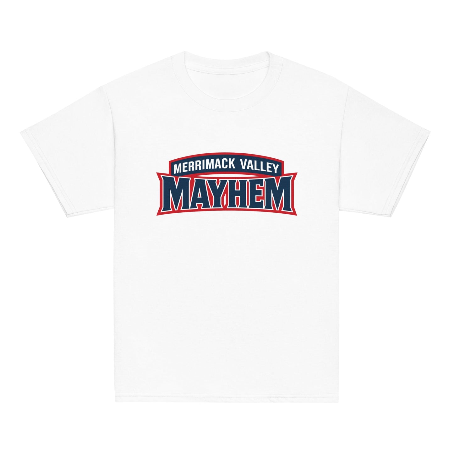 Classic | Youth T Shirt | Merrimack Valley Mayhem | Script Logo