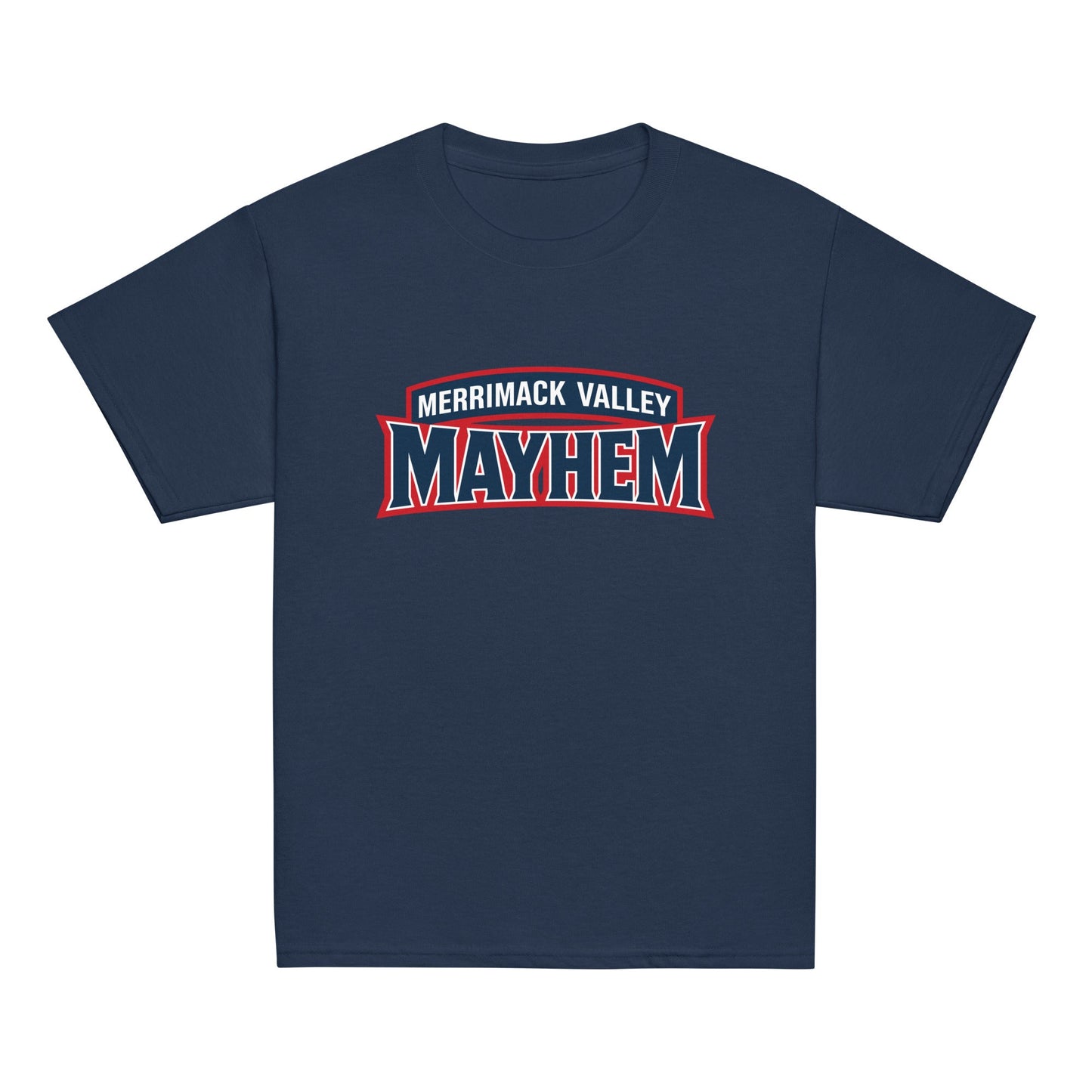 Classic | Youth T Shirt | Merrimack Valley Mayhem | Script Logo