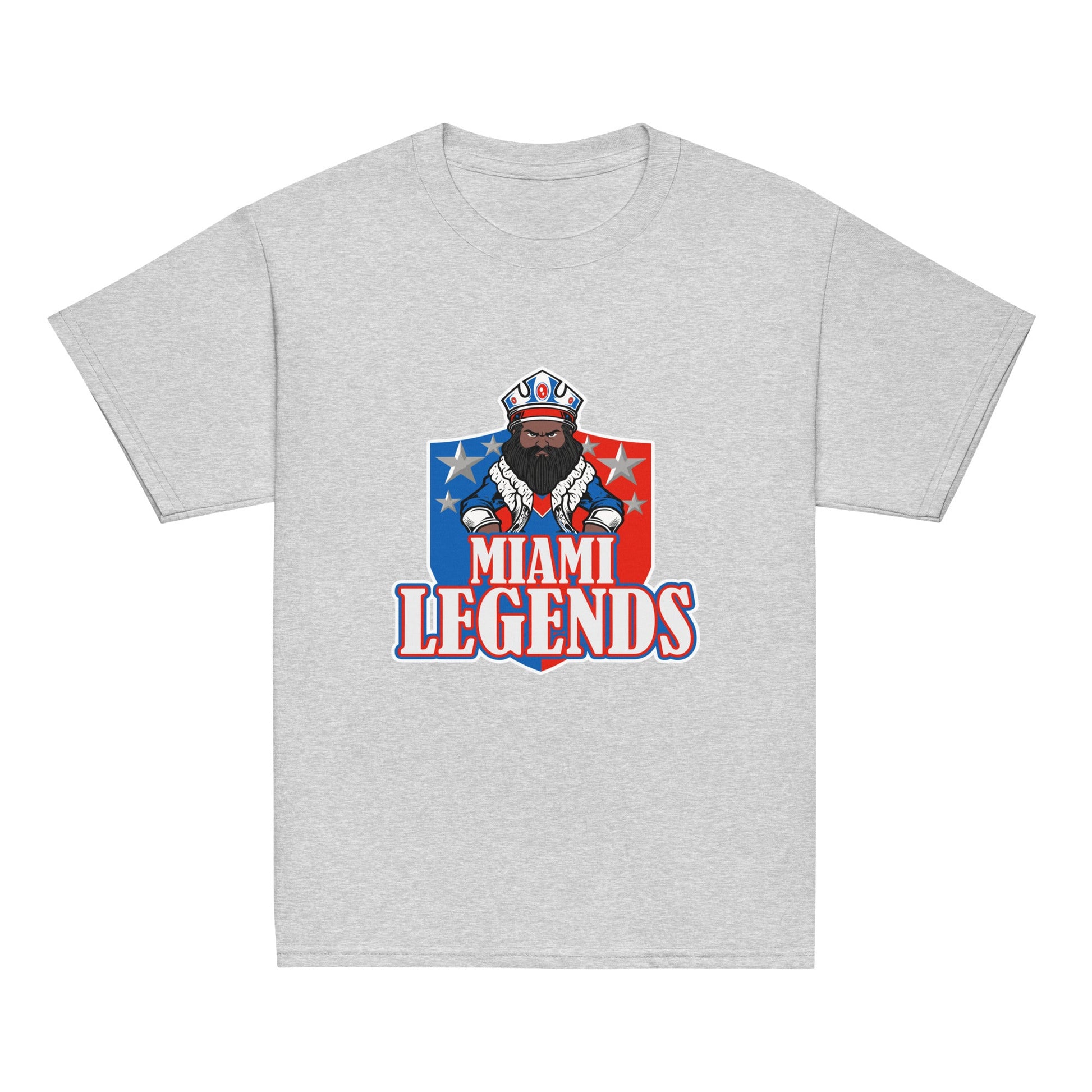 Classic | Youth T Shirt | Miami Legends Football | King Shield Logo