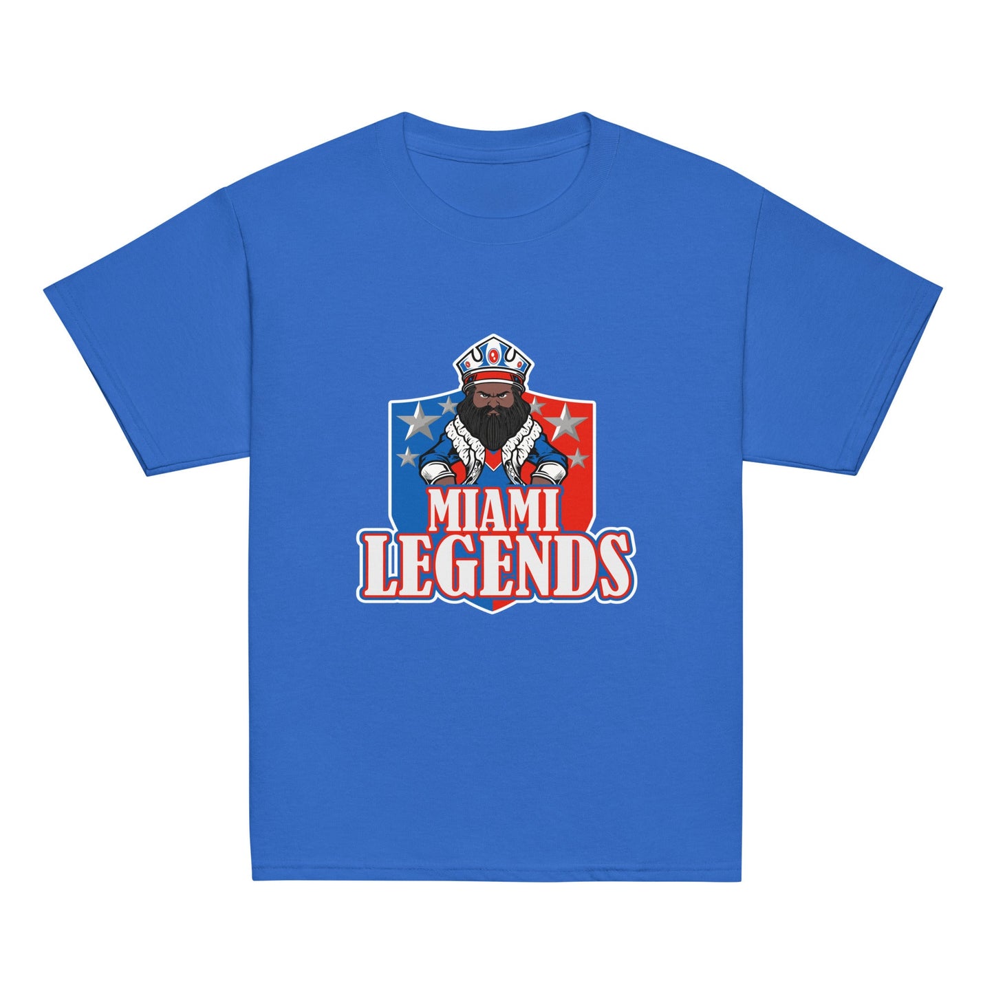 Classic | Youth T Shirt | Miami Legends Football | King Shield Logo