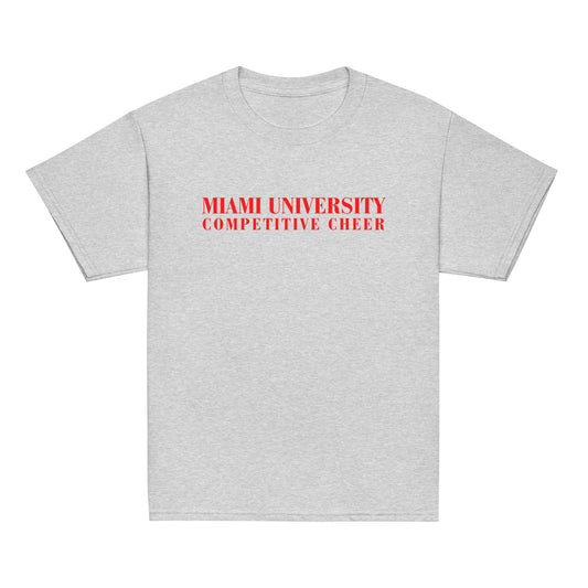 Classic | Youth T Shirt | Miami University Competitive Cheer Team