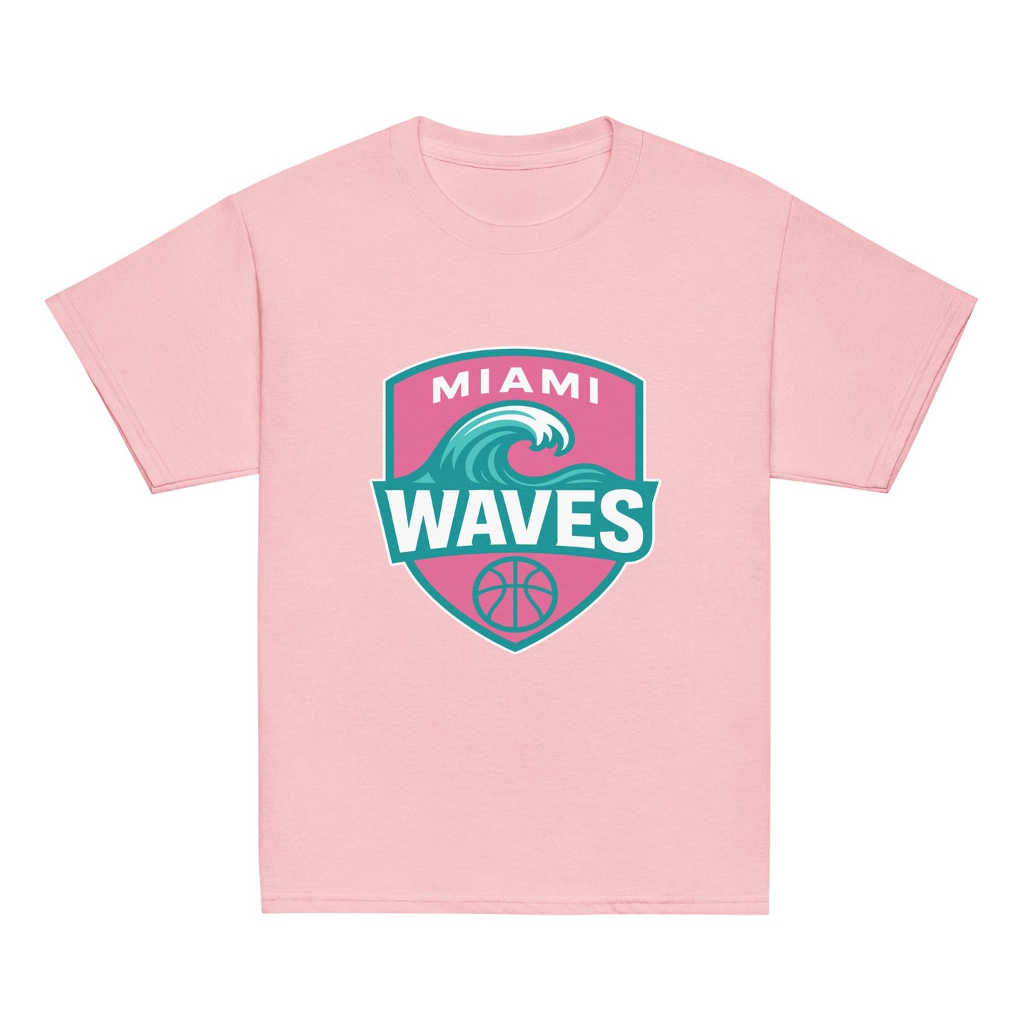 Classic | Youth T Shirt | Miami Waves | Shield Logo