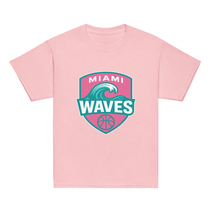 Classic | Youth T Shirt | Miami Waves | Shield Logo