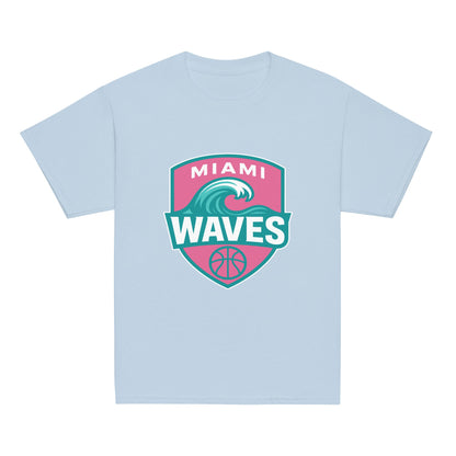 Classic | Youth T Shirt | Miami Waves | Shield Logo