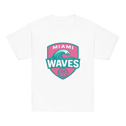 Classic | Youth T Shirt | Miami Waves | Shield Logo