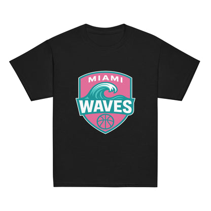Classic | Youth T Shirt | Miami Waves | Shield Logo