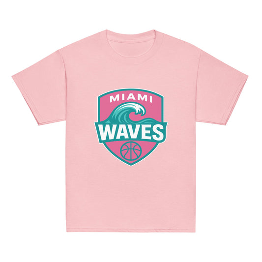 Classic | Youth T Shirt | Miami Waves | Shield Logo