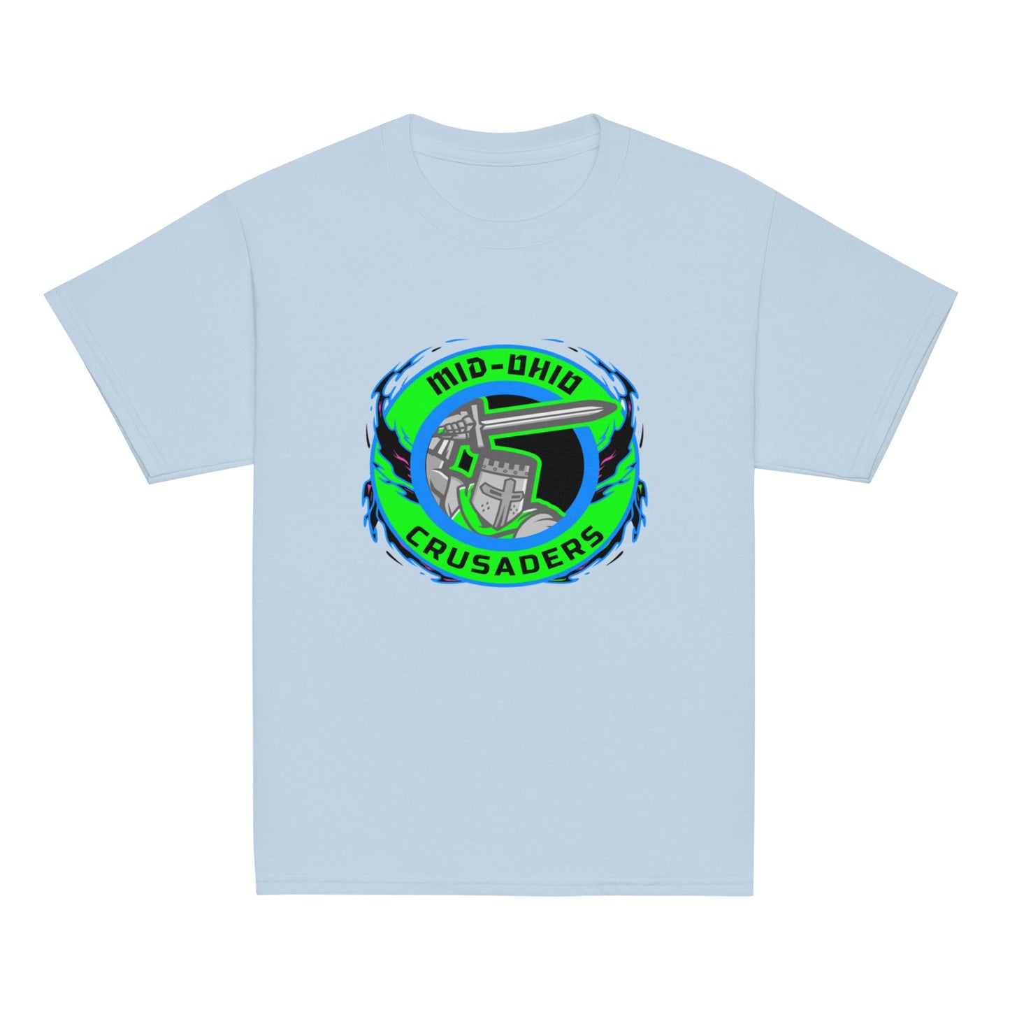 Classic | Youth T Shirt | Mid Ohio Crusaders | Badge Logo