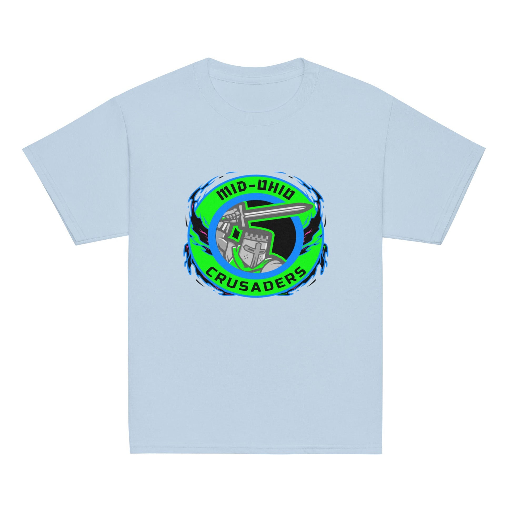 Classic | Youth T Shirt | Mid Ohio Crusaders | Badge Logo