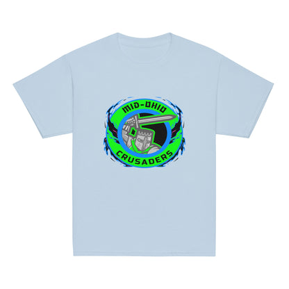 Classic | Youth T Shirt | Mid Ohio Crusaders | Badge Logo