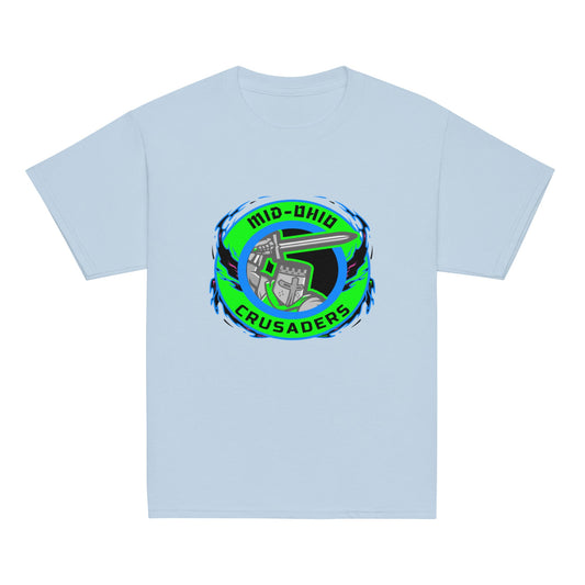 Classic | Youth T Shirt | Mid Ohio Crusaders | Badge Logo