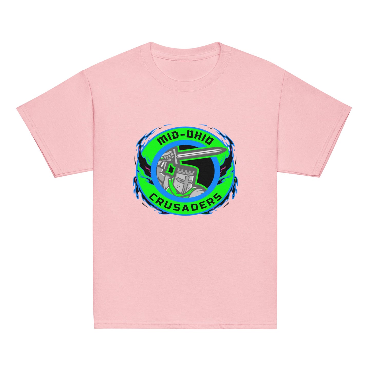 Classic | Youth T Shirt | Mid Ohio Crusaders | Badge Logo
