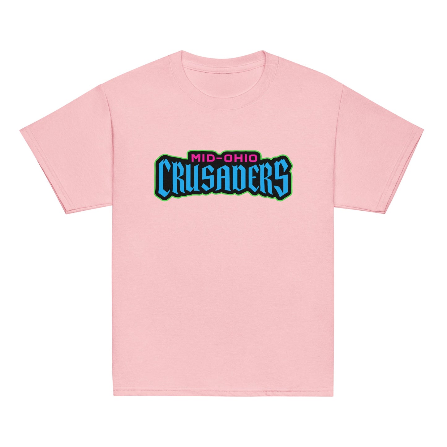 Classic | Youth T Shirt | Mid Ohio Crusaders | Script Logo