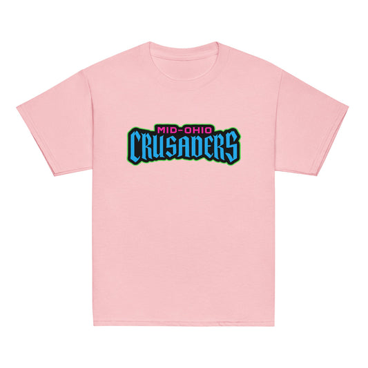 Classic | Youth T Shirt | Mid Ohio Crusaders | Script Logo