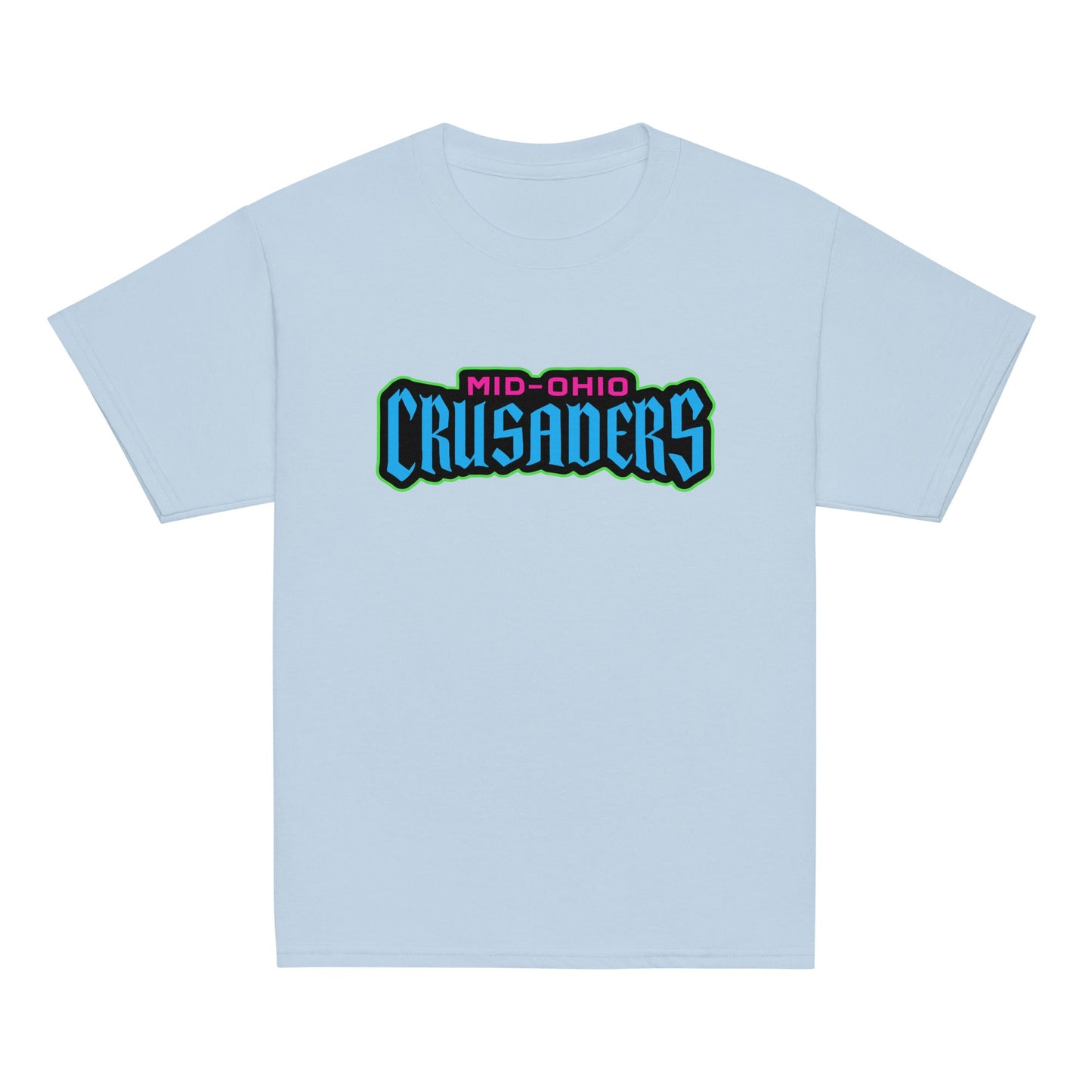 Classic | Youth T Shirt | Mid Ohio Crusaders | Script Logo